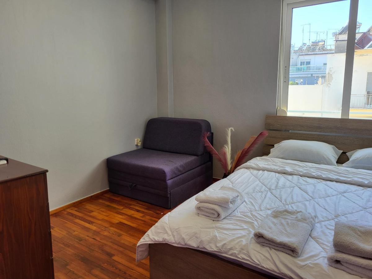Roof Garden-Studio Apartment Kavala Bagian luar foto